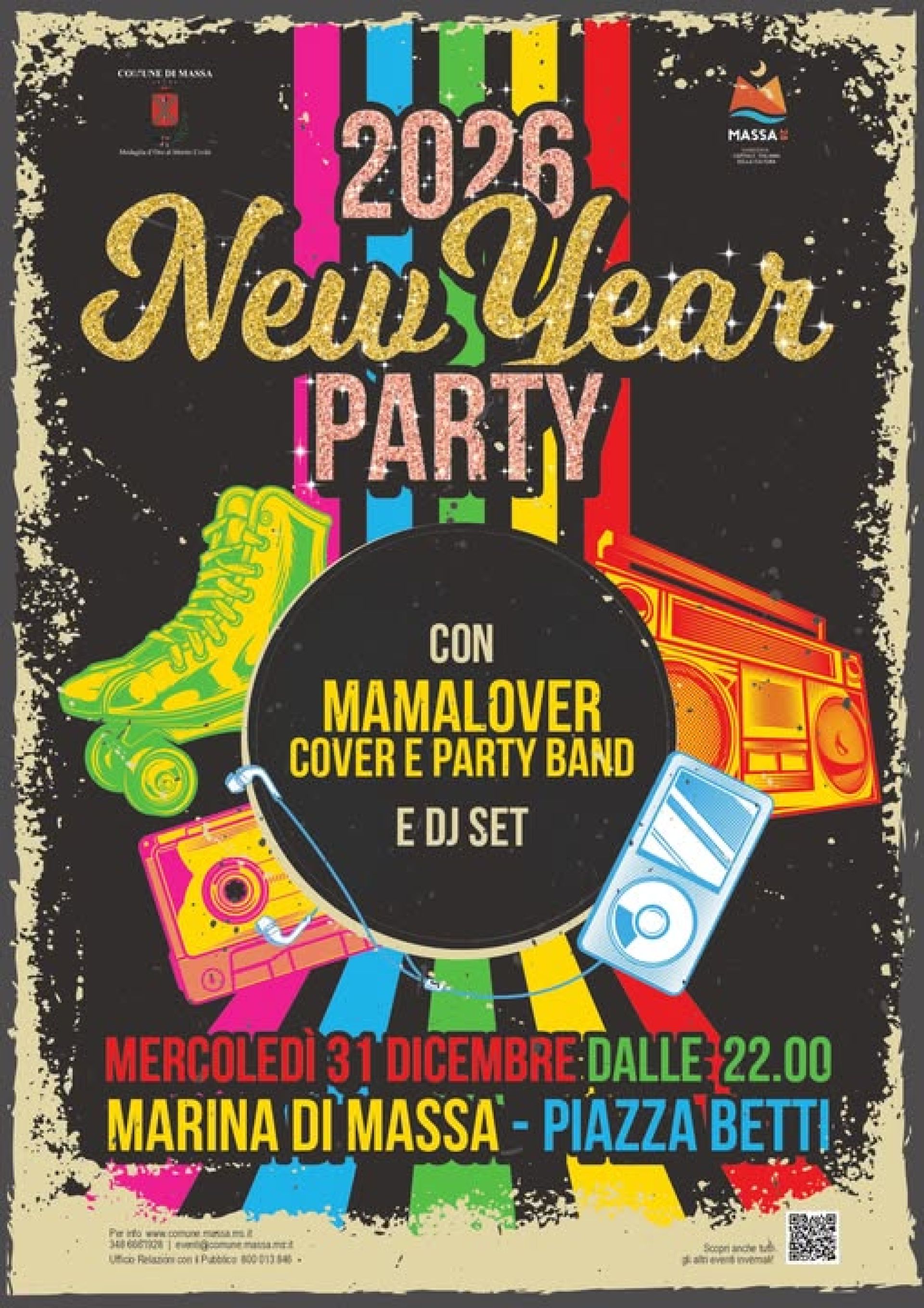 Happy new year 2025!!!, Hotel Luna Marina di Massa